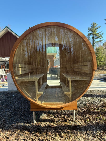 Sauna en Cèdre Style Baril